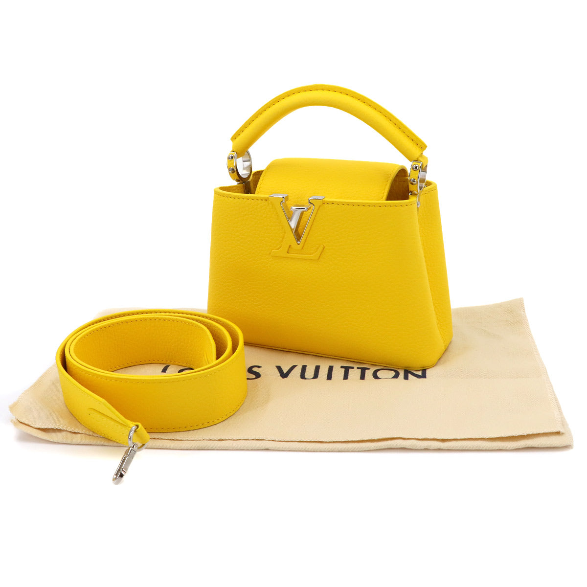 Capucines MINI Hand Shoulder Bag Taurillon Leather M56755