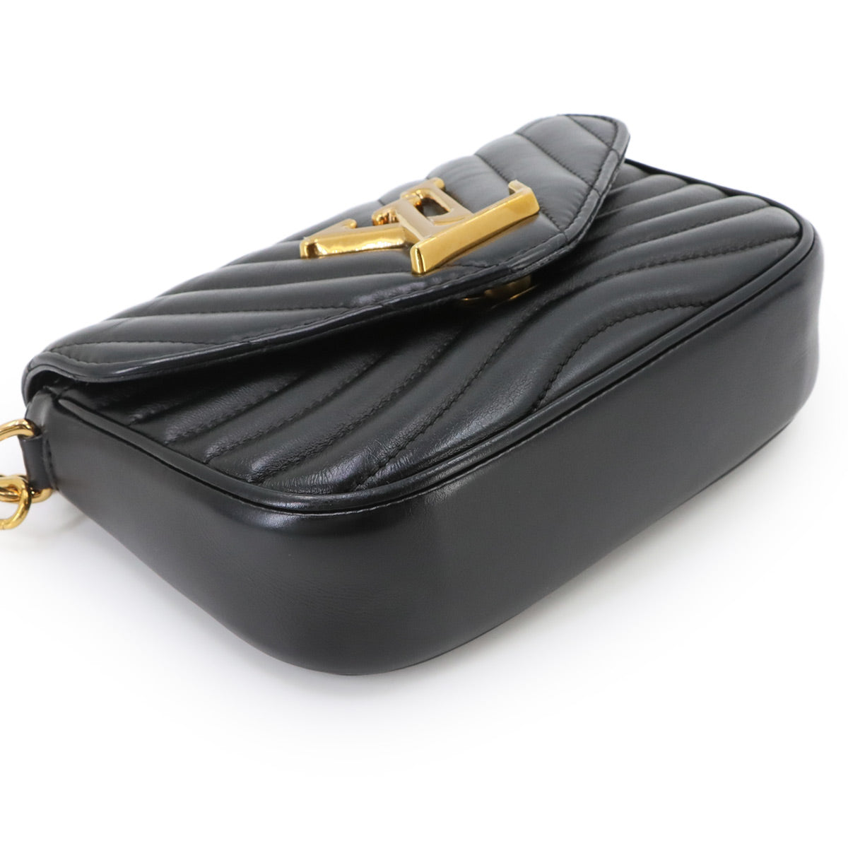 New Wave Multi Pochette Shoulder Bag Leather Black M56461