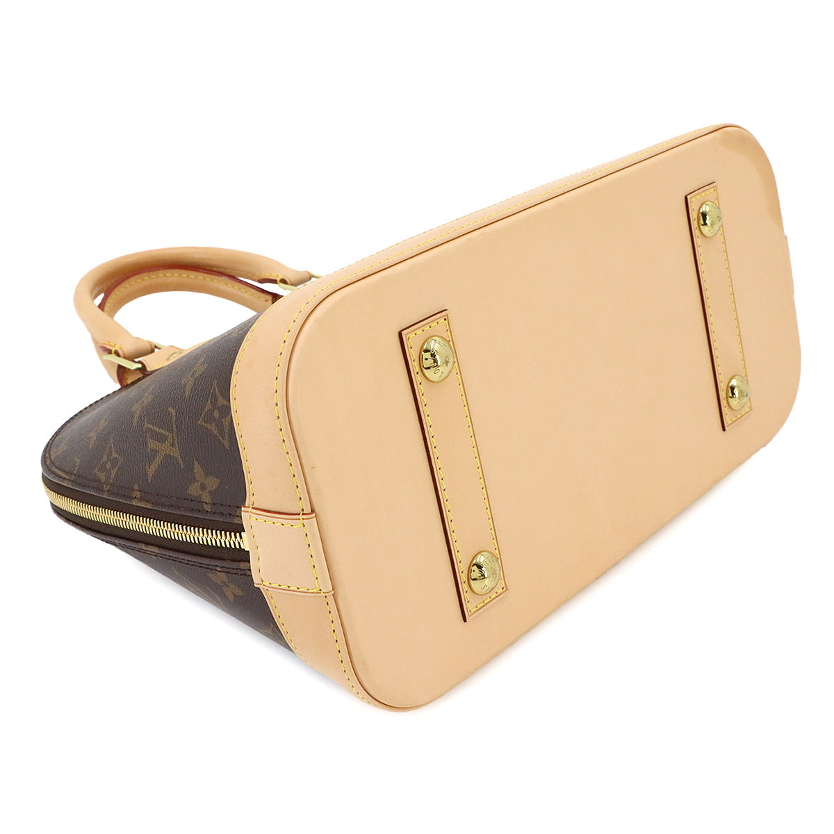Monogram Alma PM Hand Bag Brown M53151 Purse