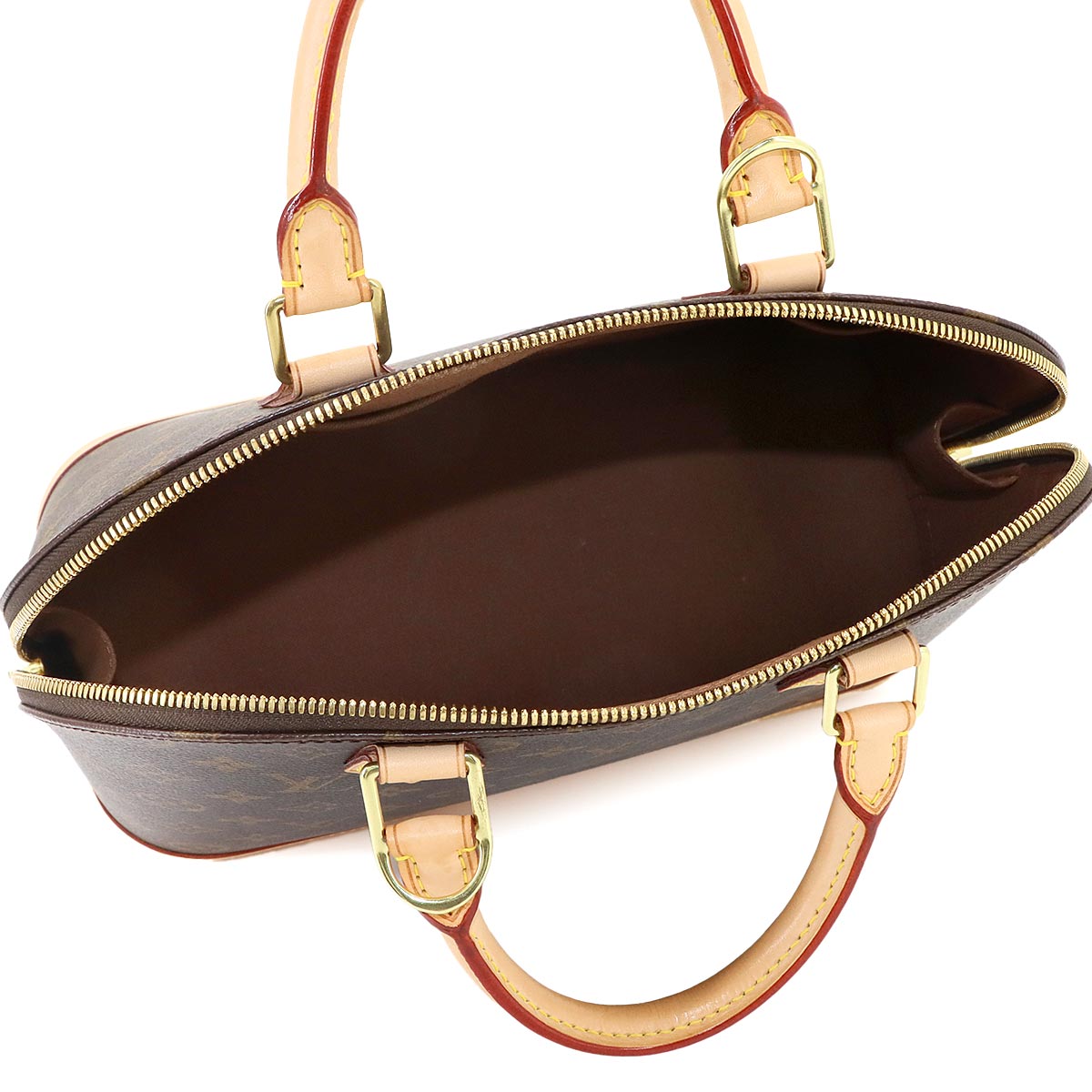 Monogram Alma PM Hand Bag Brown M53151 Purse