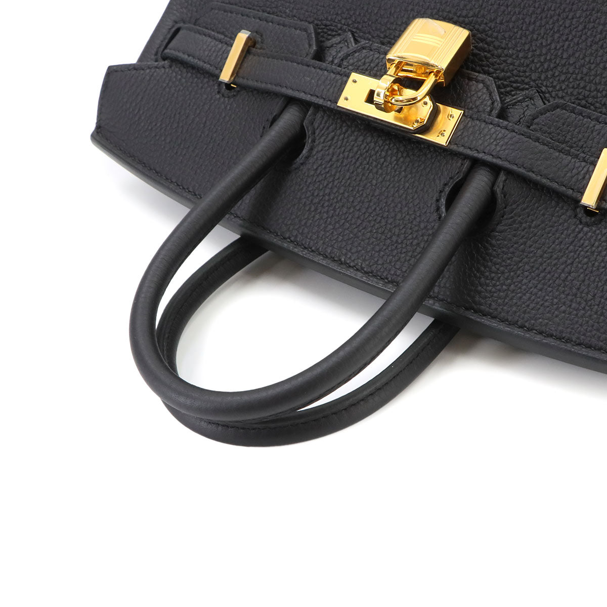 Birkin 25 Hand Bag Togo Black Purse