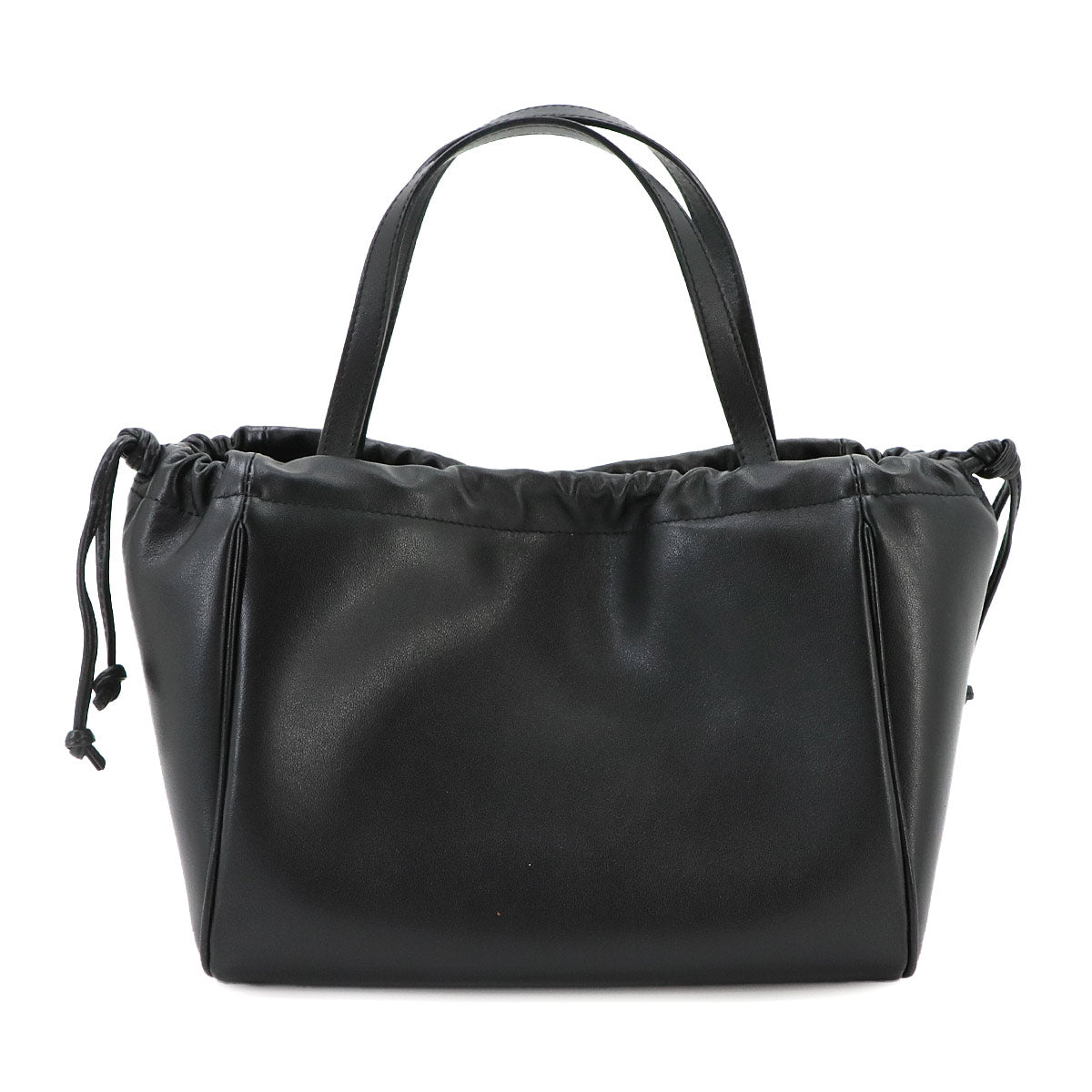 Small Cabas Drawstring CUIR Triomphe Hand Shoulder Bag 111013DU3