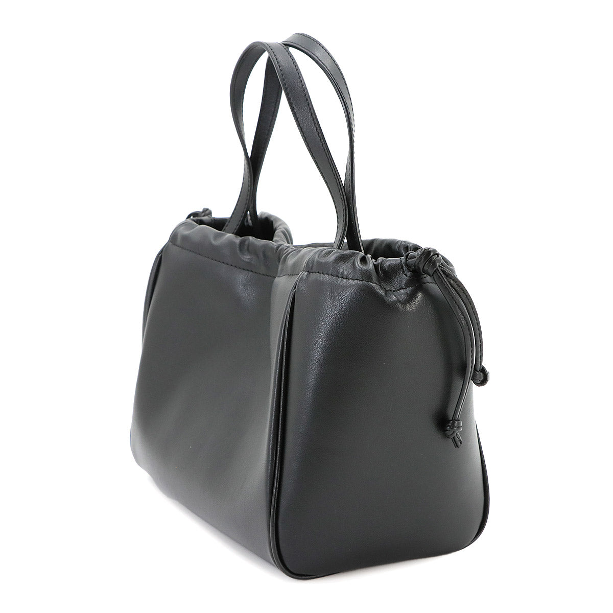 Small Cabas Drawstring CUIR Triomphe Hand Shoulder Bag 111013DU3