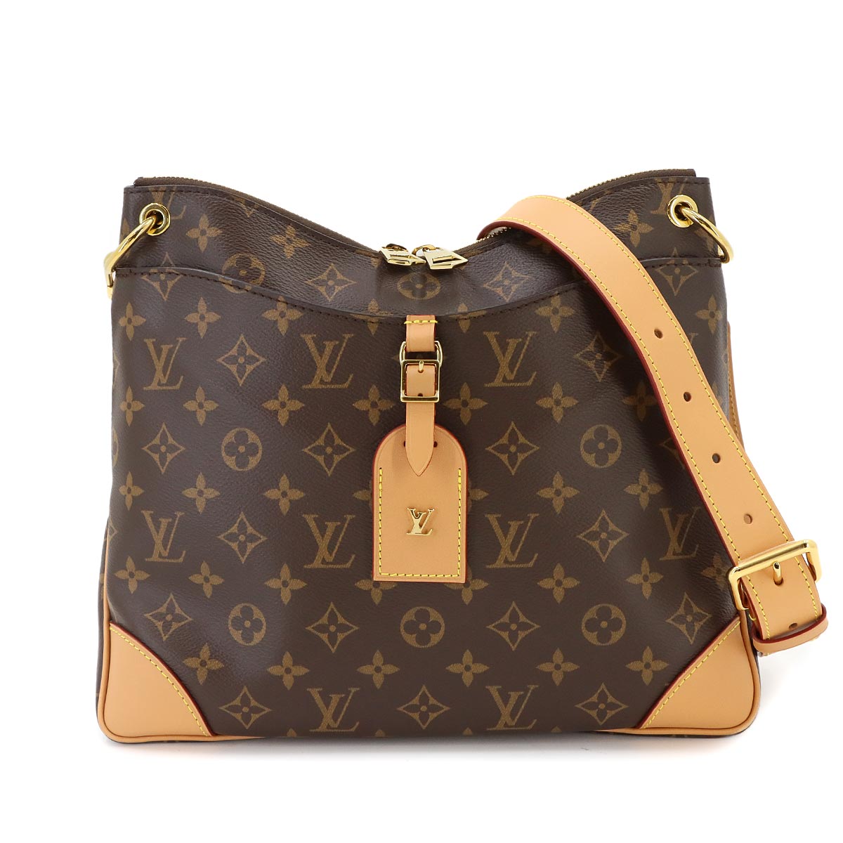 Monogram Odeon NM MM Shoulder Bag Brown M45355