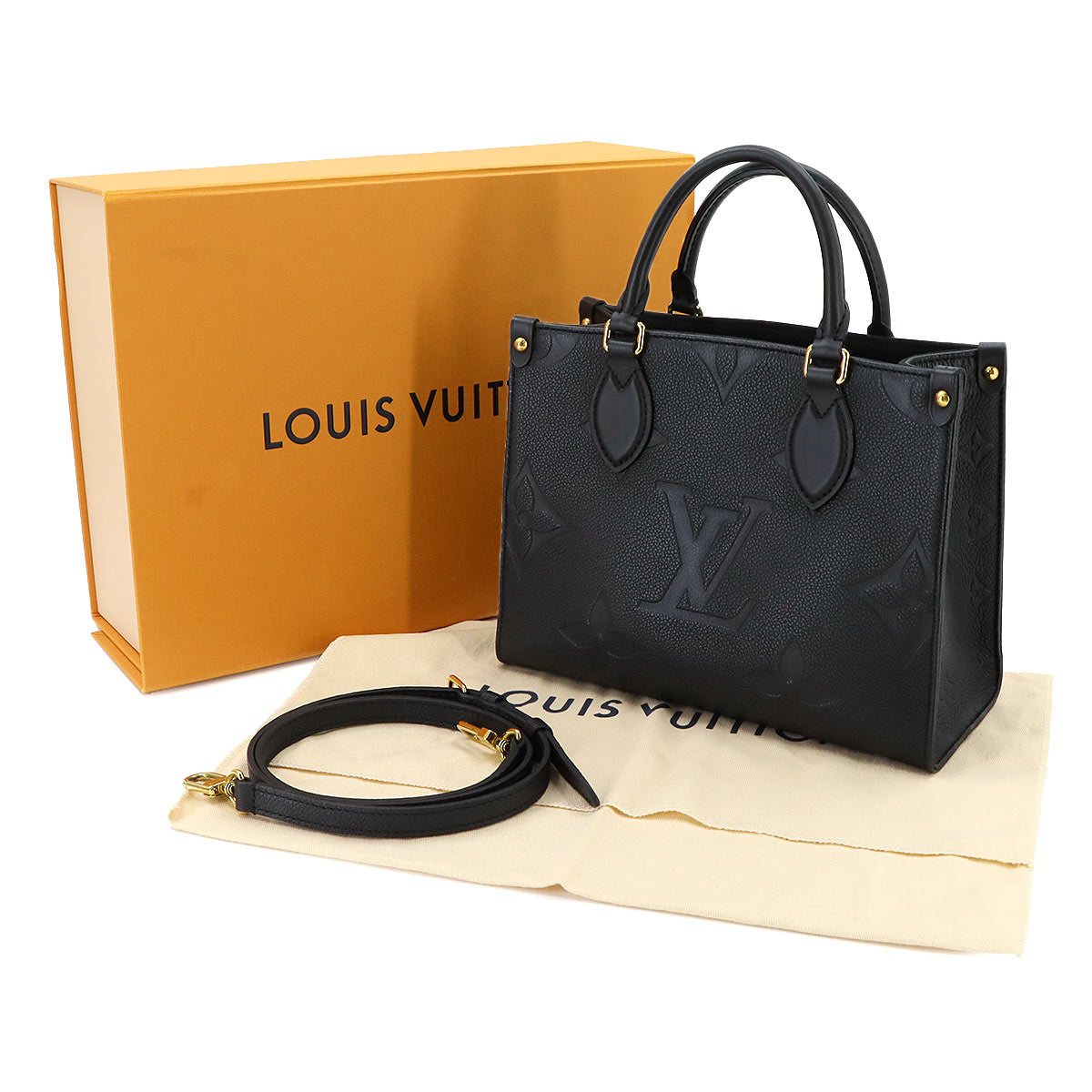 Monogram Empreinte Onthego PM Tote Shoulder Bag M45653