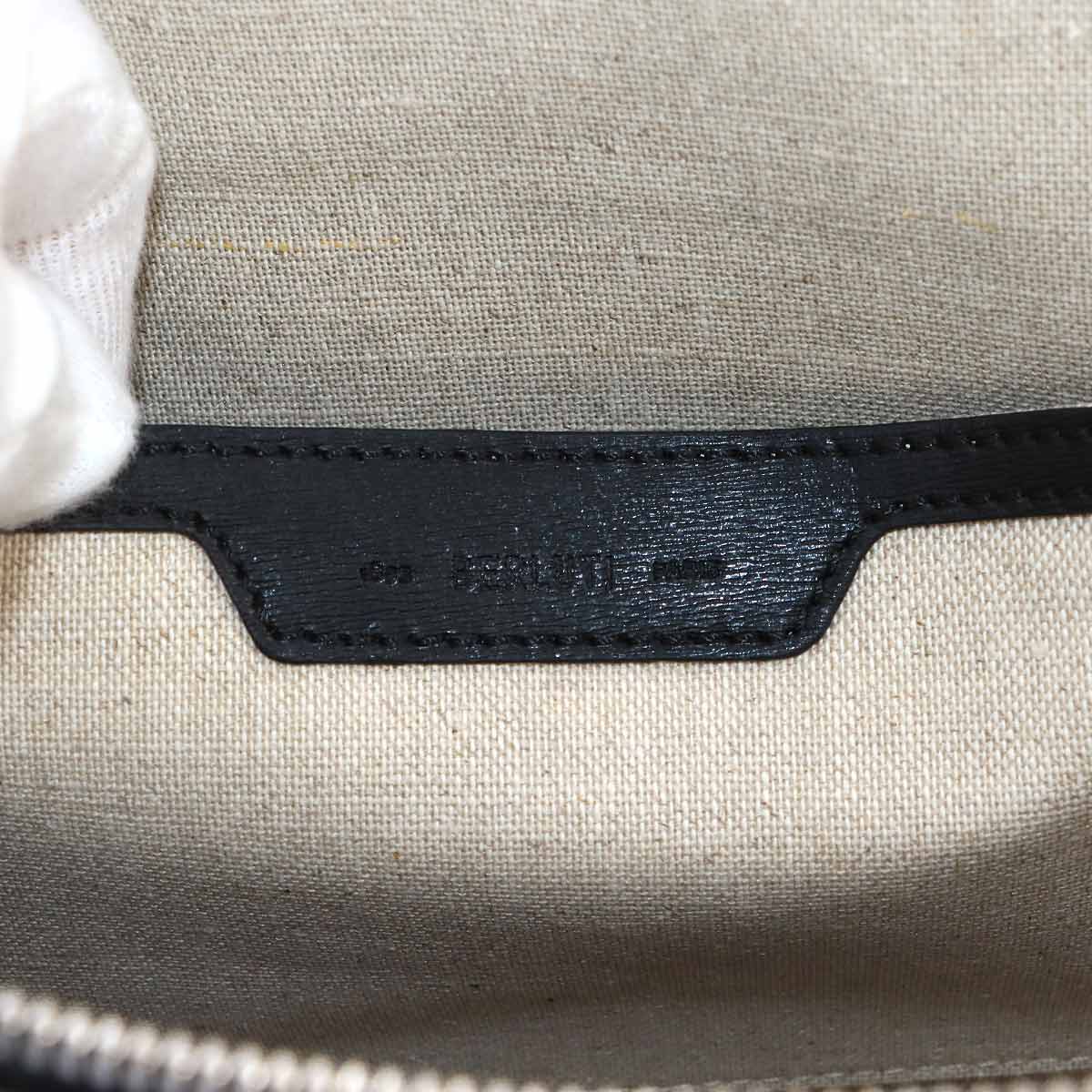 Nino GM Clutch Bag Venezia Leather Gray Purse