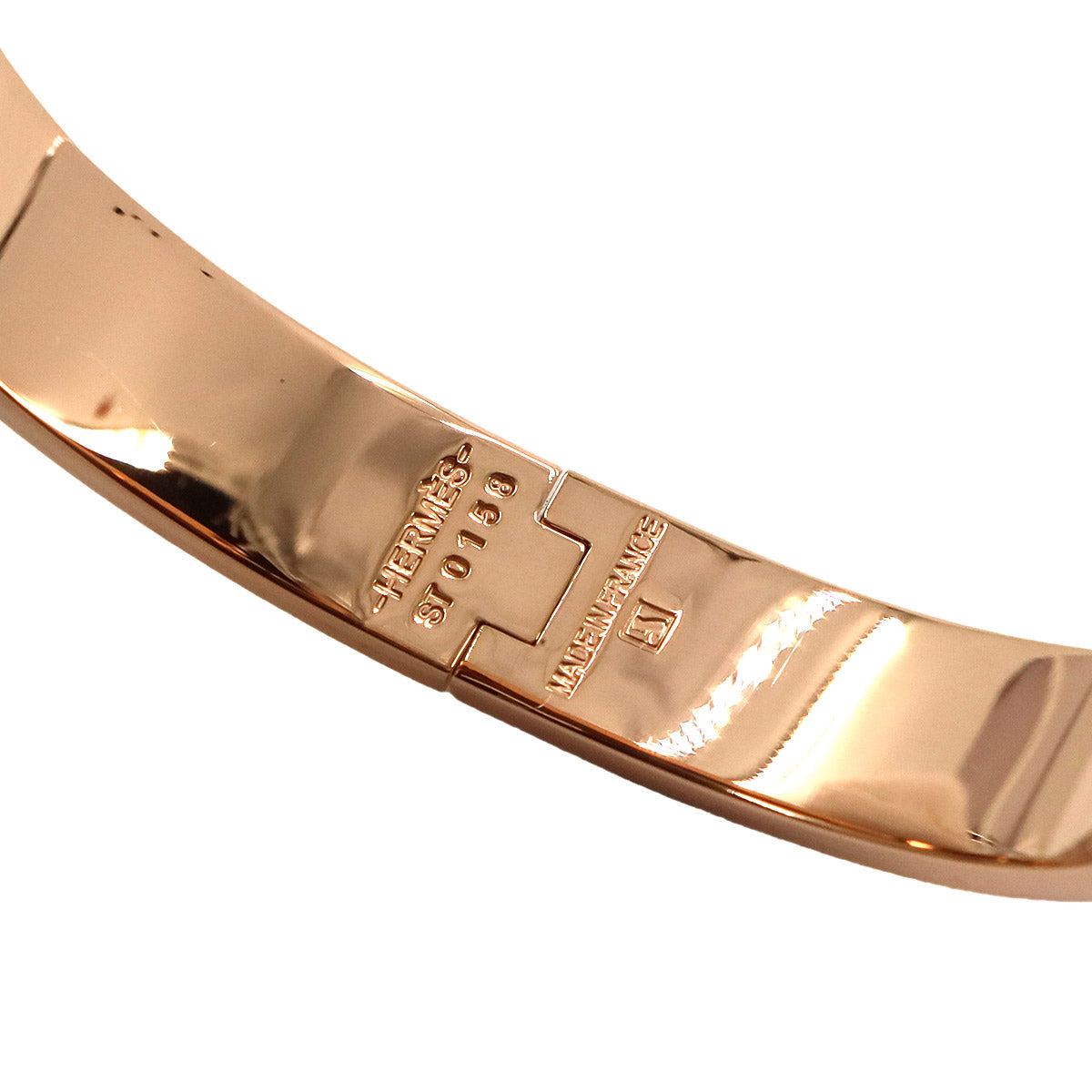 Clic H GM Bangle Bracelet Lilas Rose Gold Accessory