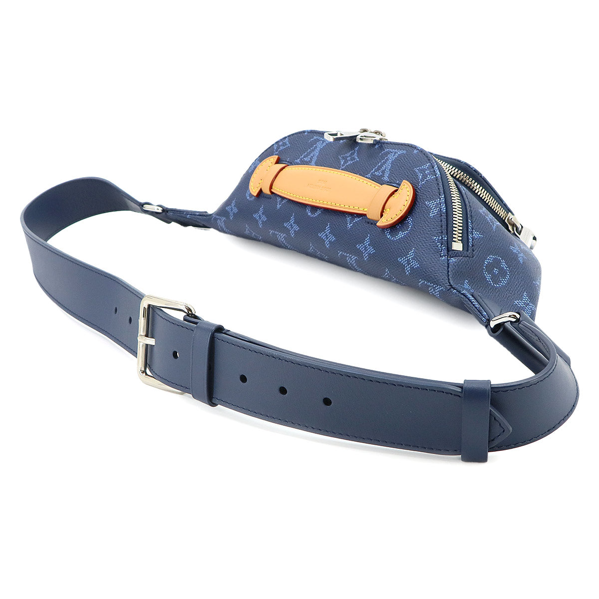 Monogram Heritage Rush Bumbag Crossbody Bag Blue M26821