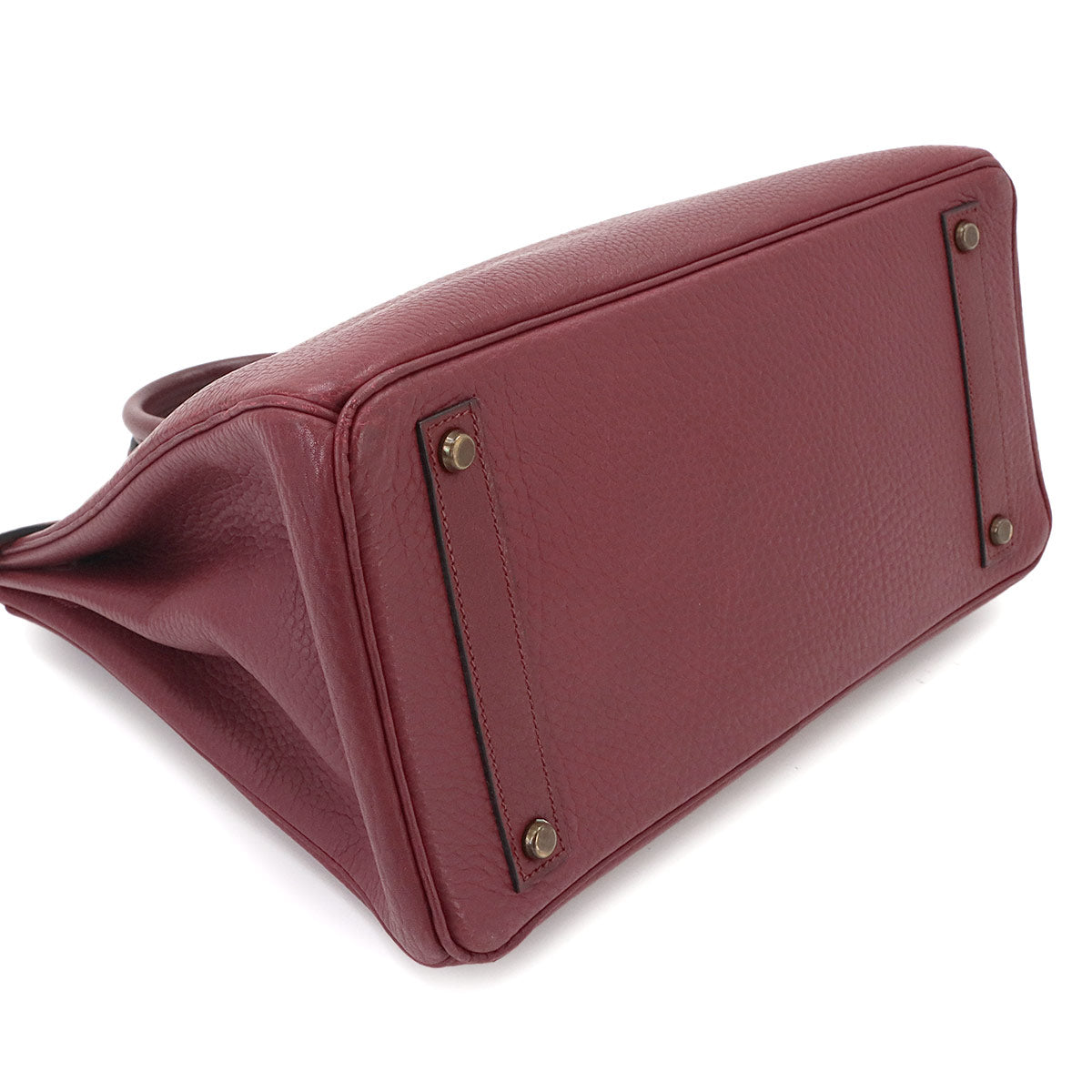 Haut a Courroies 32 Hand Bag Ardennes Rouge H Antique Vintage