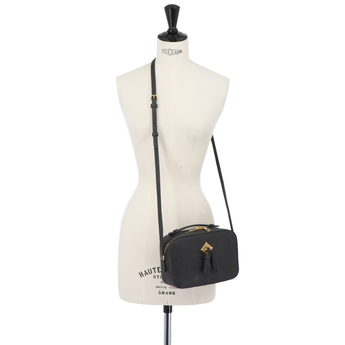 Monogram Empreinte Saintonge Shoulder Bag Noir M44593