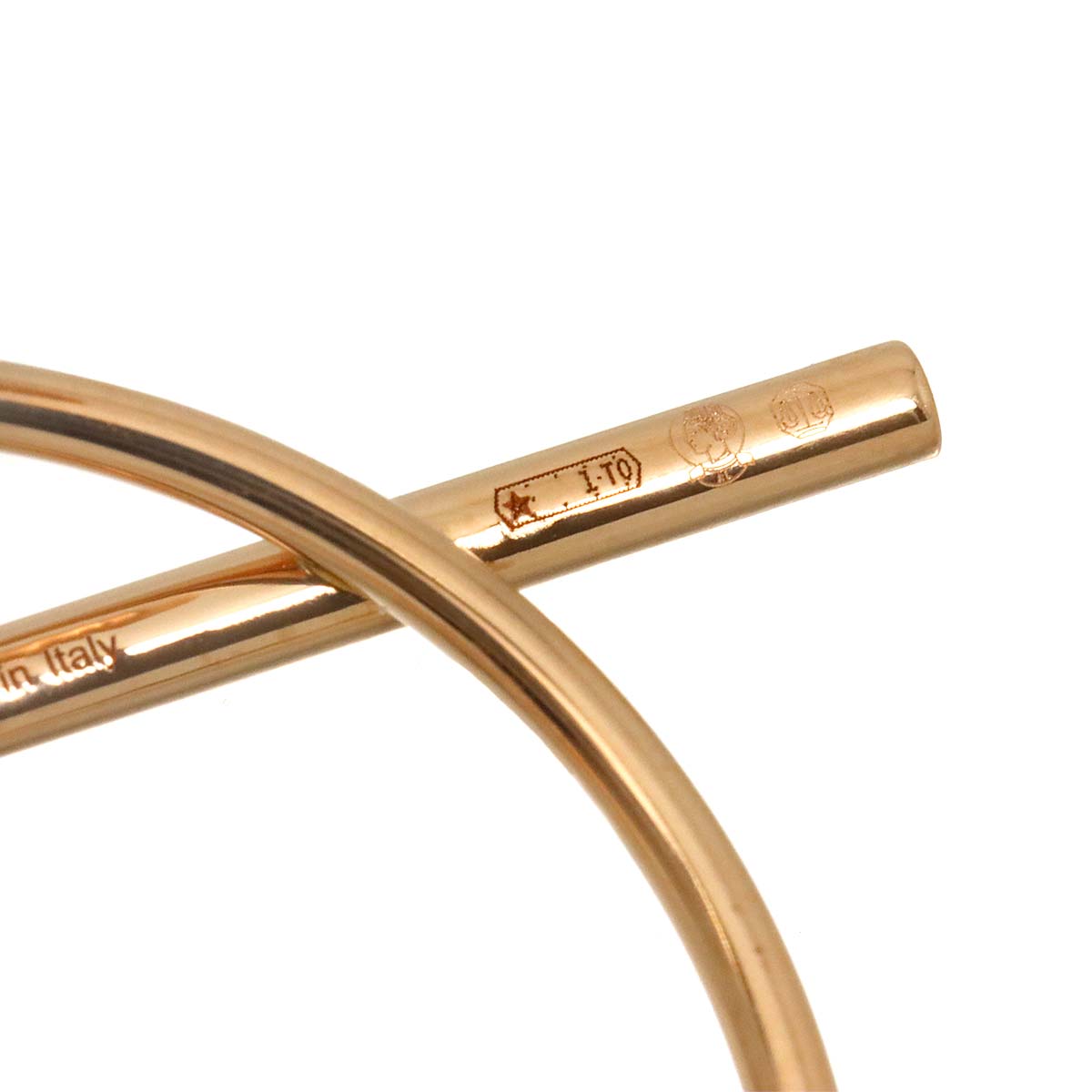 Echappee PM Earrings Pierced 18K PG 750