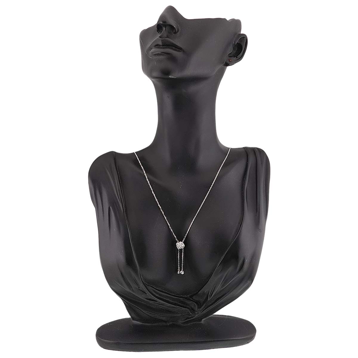 Liens Diamond Necklace 18K WG White Gold 750