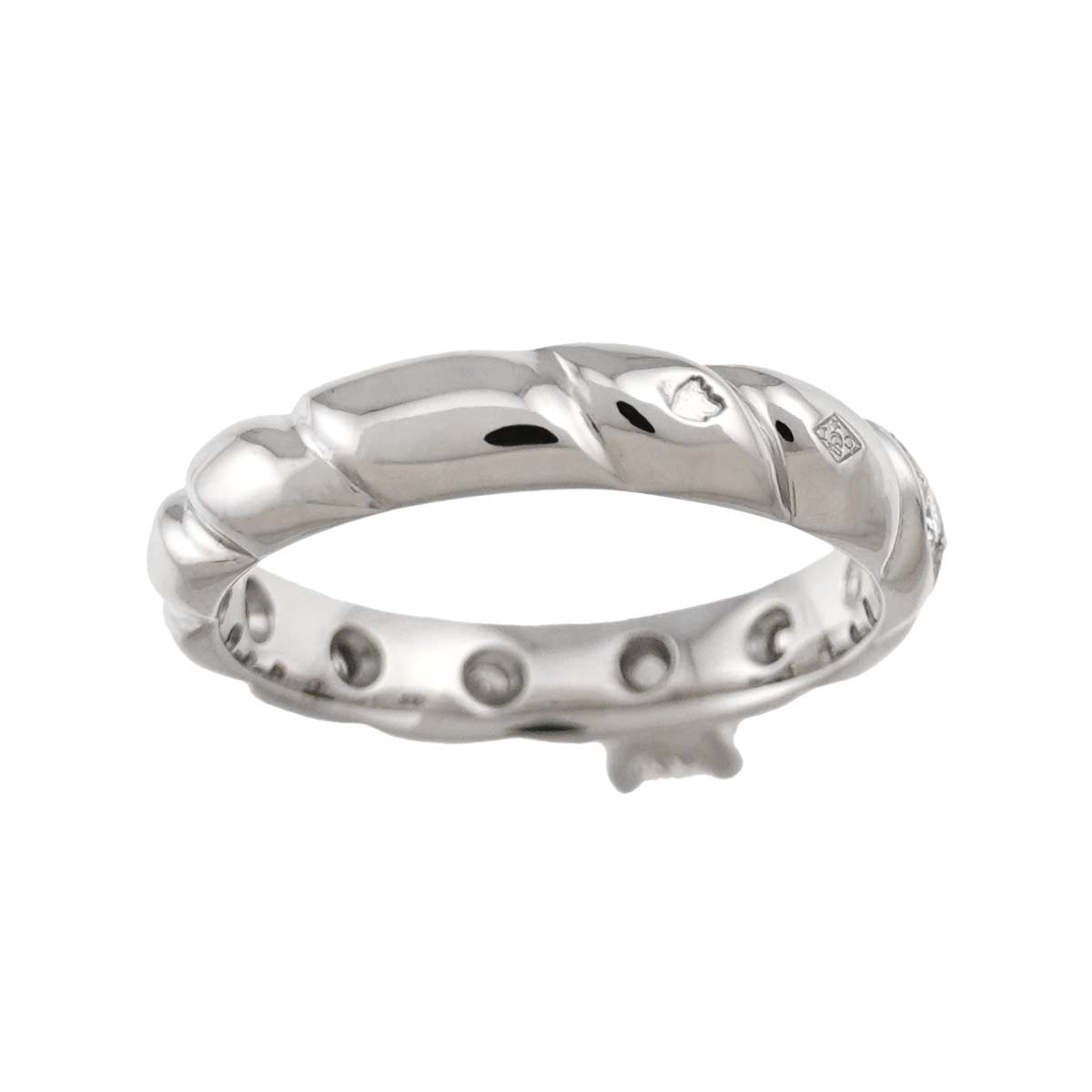 Torsade Diamond Ring Platinum size4.75-5(US)