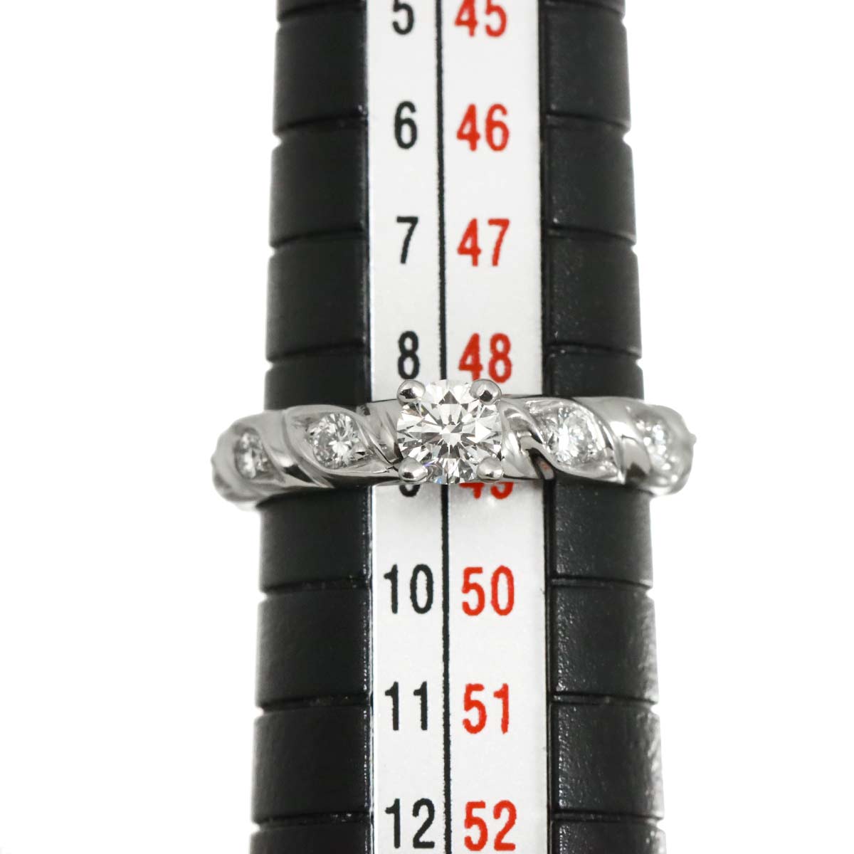 Torsade Diamond Ring Platinum size4.75-5(US)