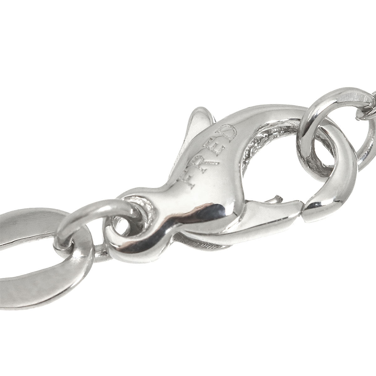 Diamond Necklace 18K White Gold 750