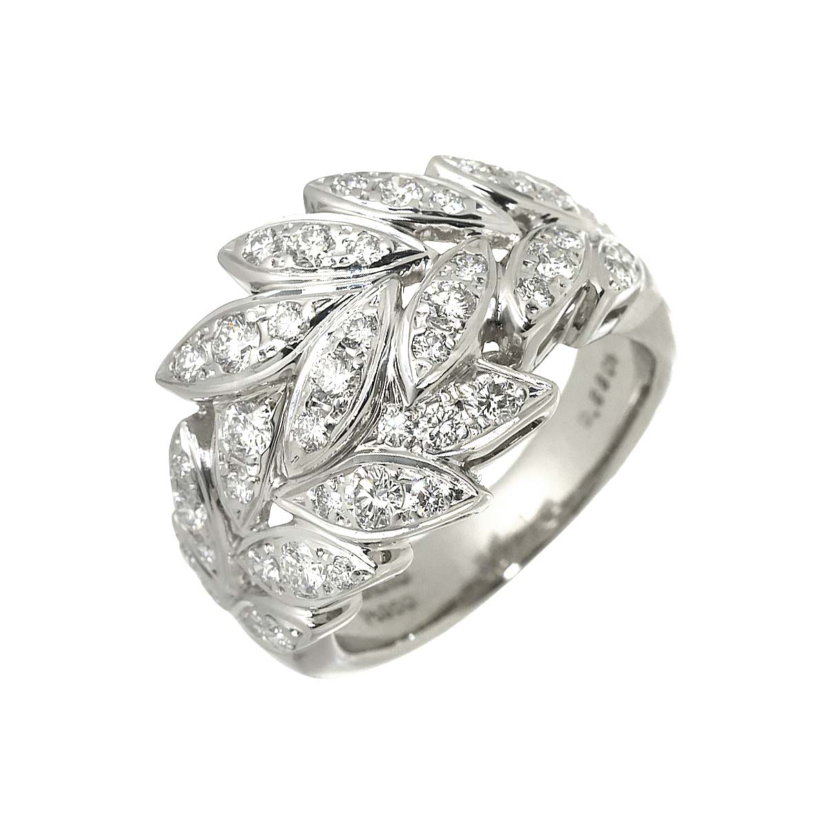 Diamond 0.88ct Ring Platinum Size6(US)
