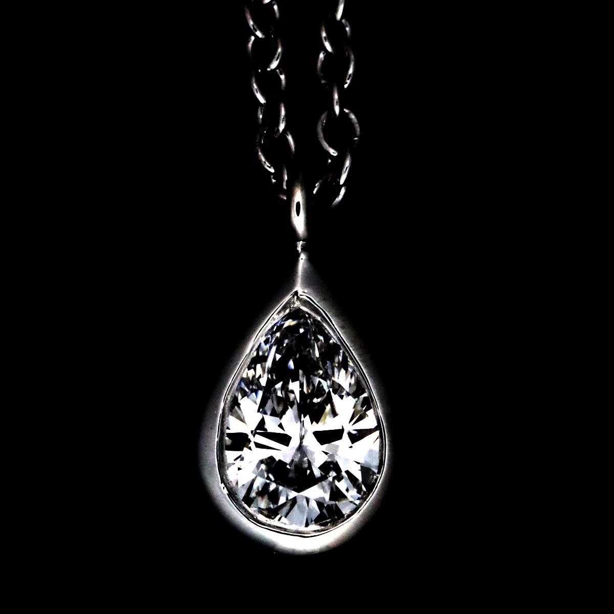 By The Yard Diamond Necklace Platinum