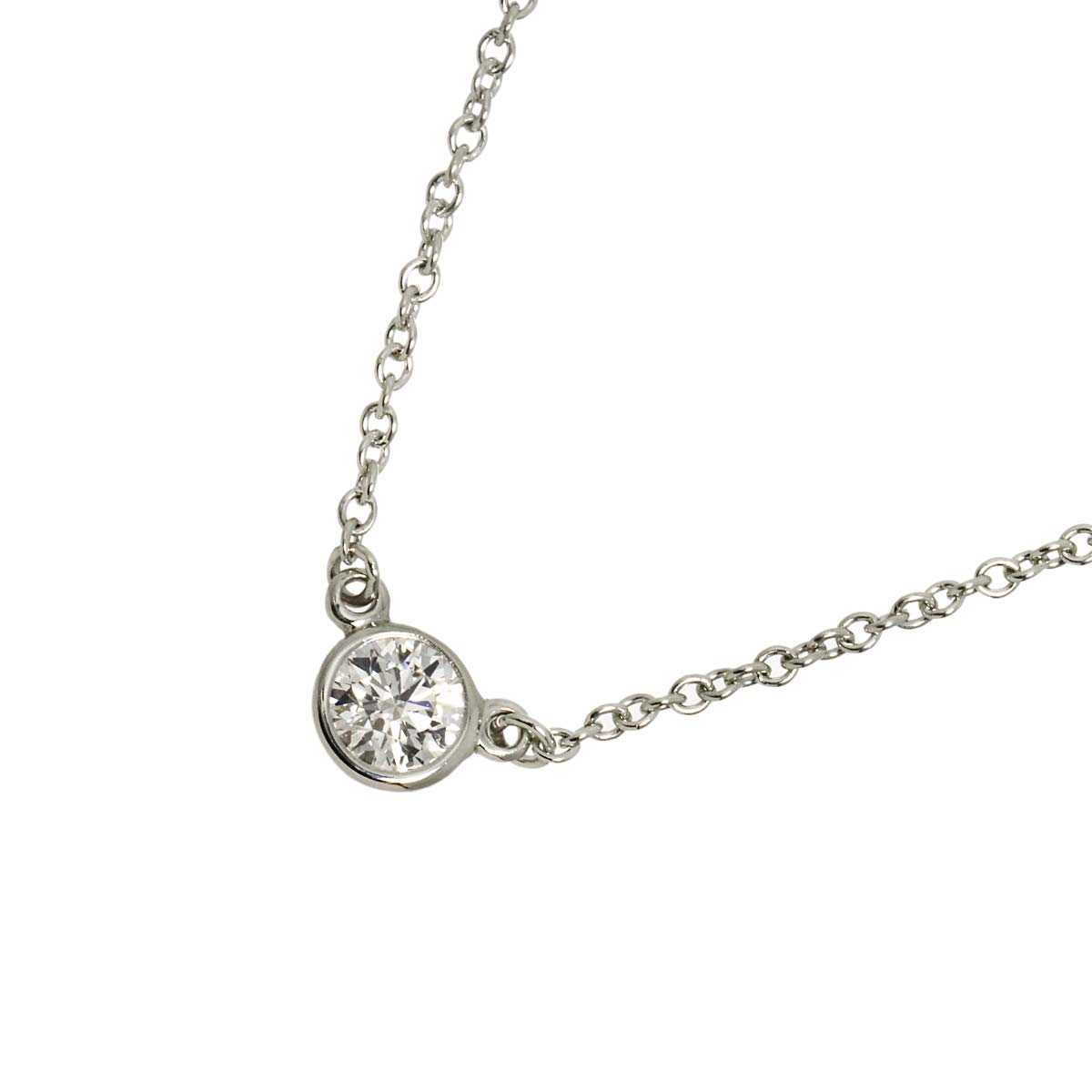 By The Yard Diamond Necklace Platinum