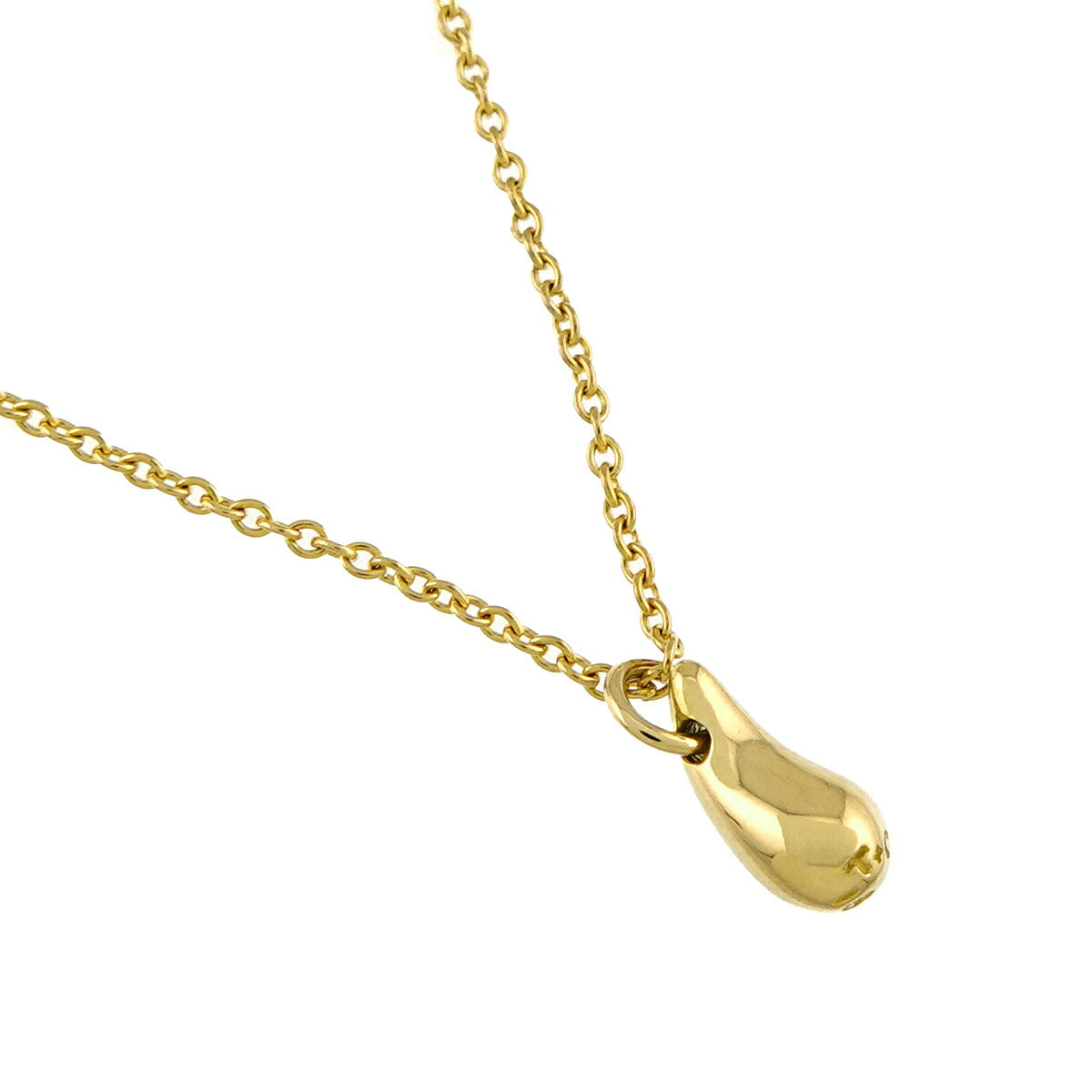 Teardrop Necklace 18K Yellow Gold 750