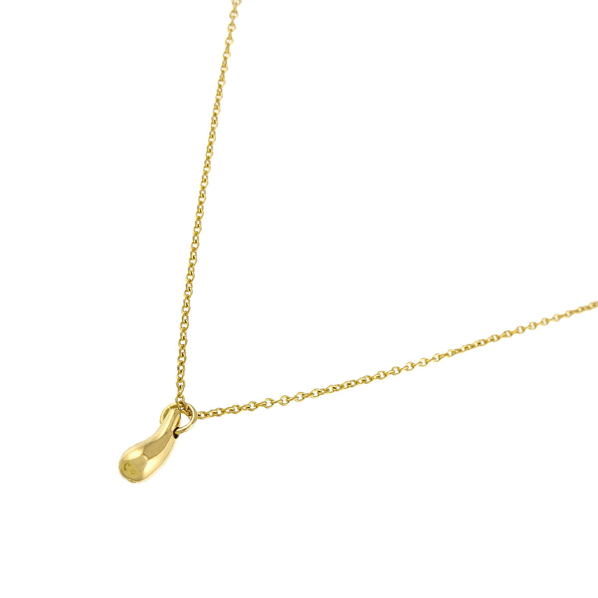 Teardrop Necklace 18K Yellow Gold 750