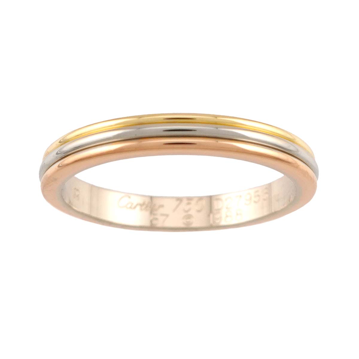 Vendome Ring 18K YG WG PG 750 size57 7.75-8(US)