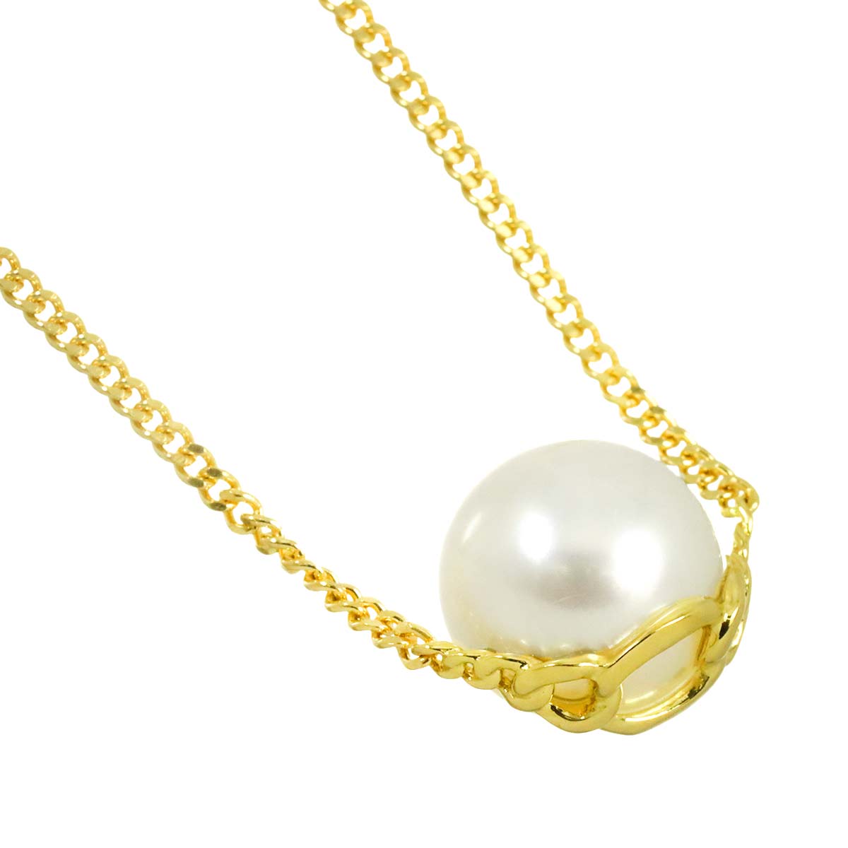 South Sea pearl 10.4mm Necklace 18K YG 750