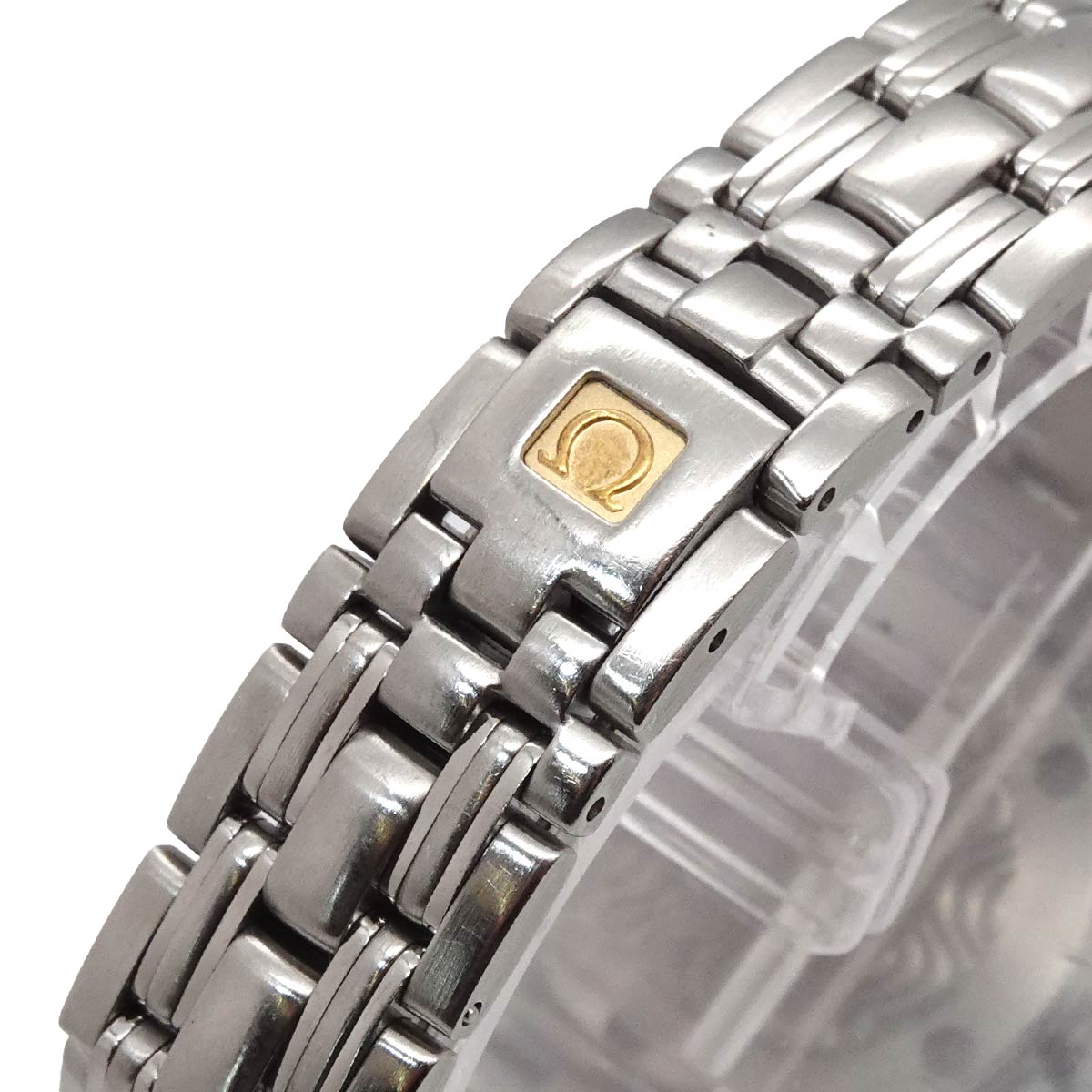 Seamaster 120 2581 81 Date Quartz Blue Dial Ladies Wrist Watch