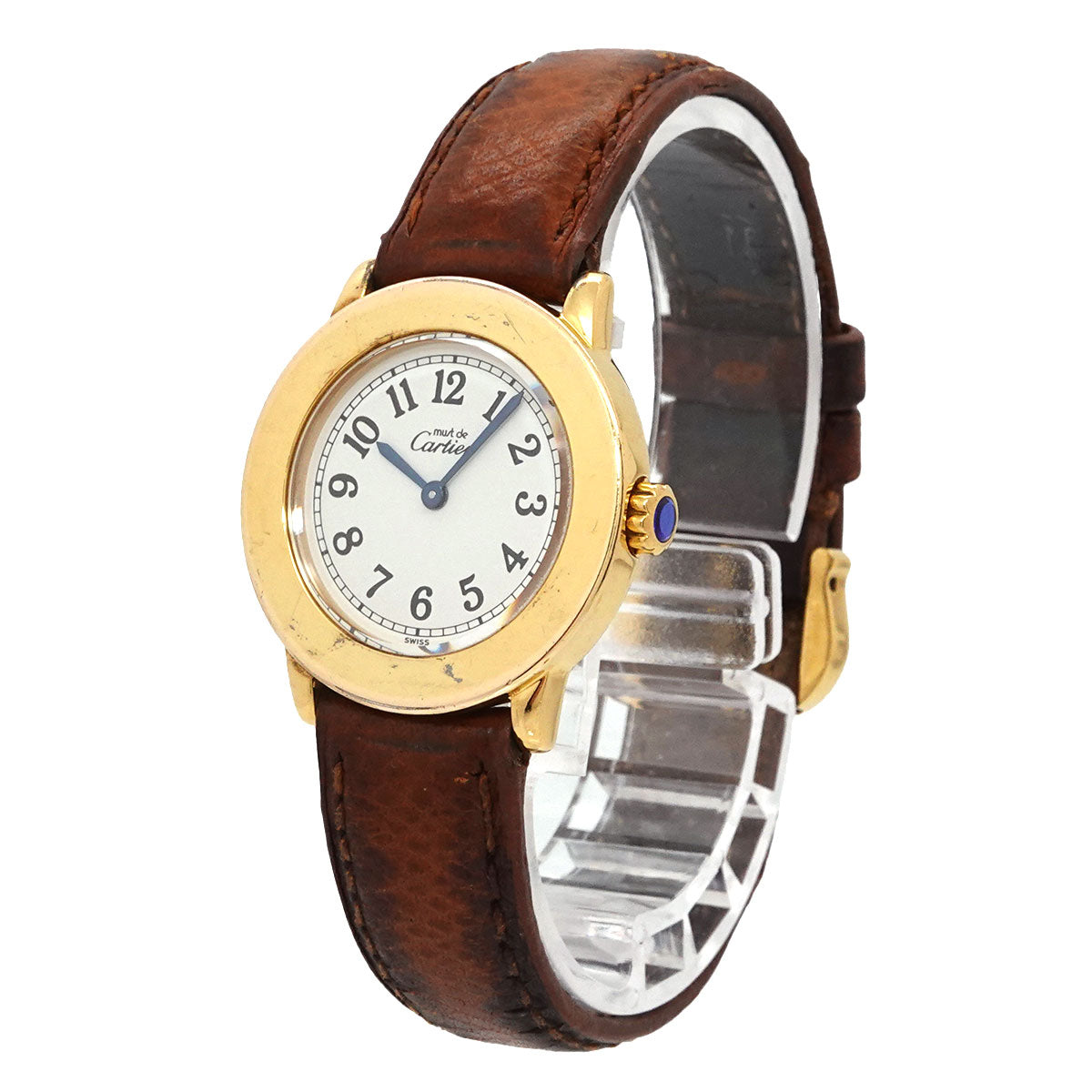 Must Ronde Vermeil W1008843 Cream Dial Silver 925 Ladies