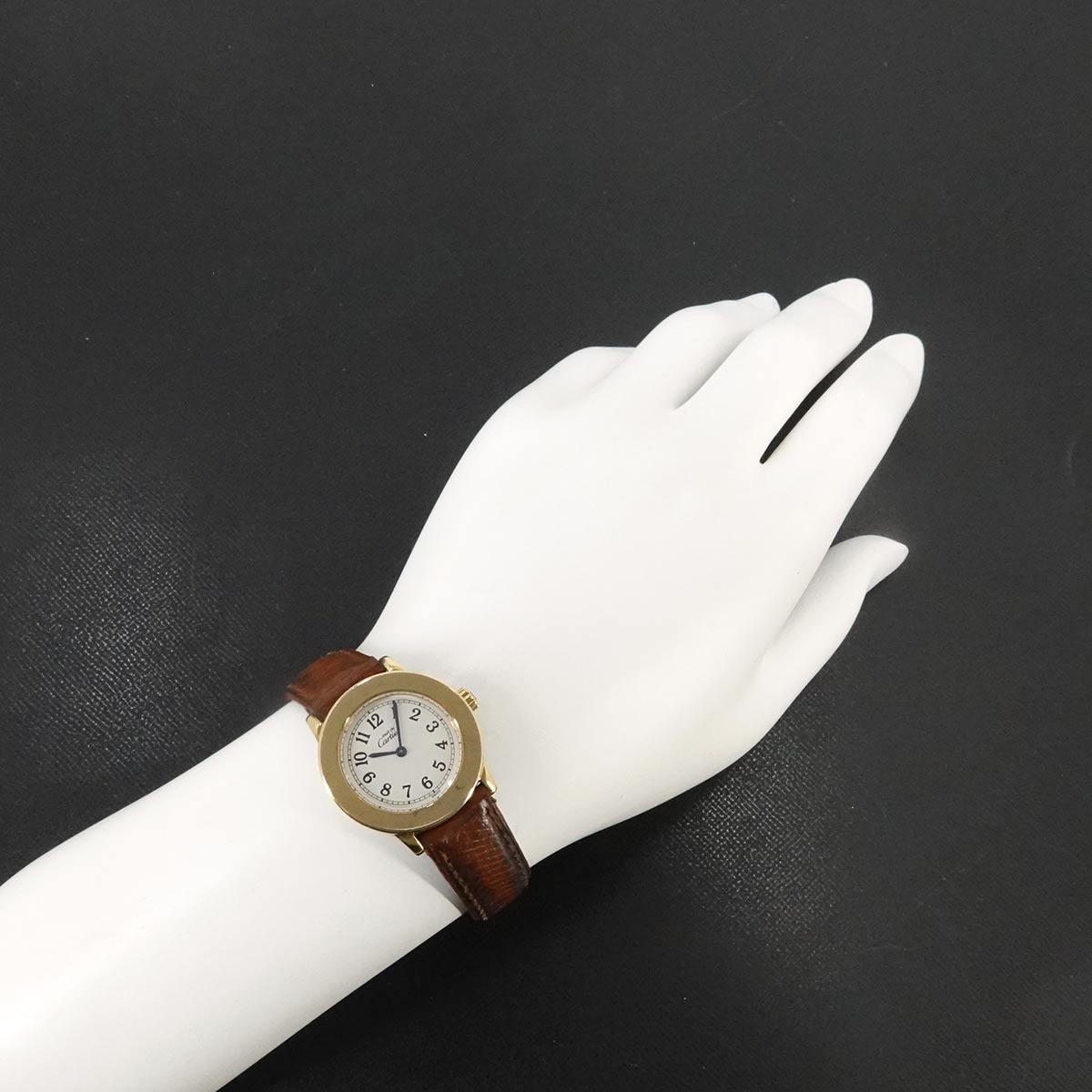 Must Ronde Vermeil W1008843 Cream Dial Silver 925 Ladies