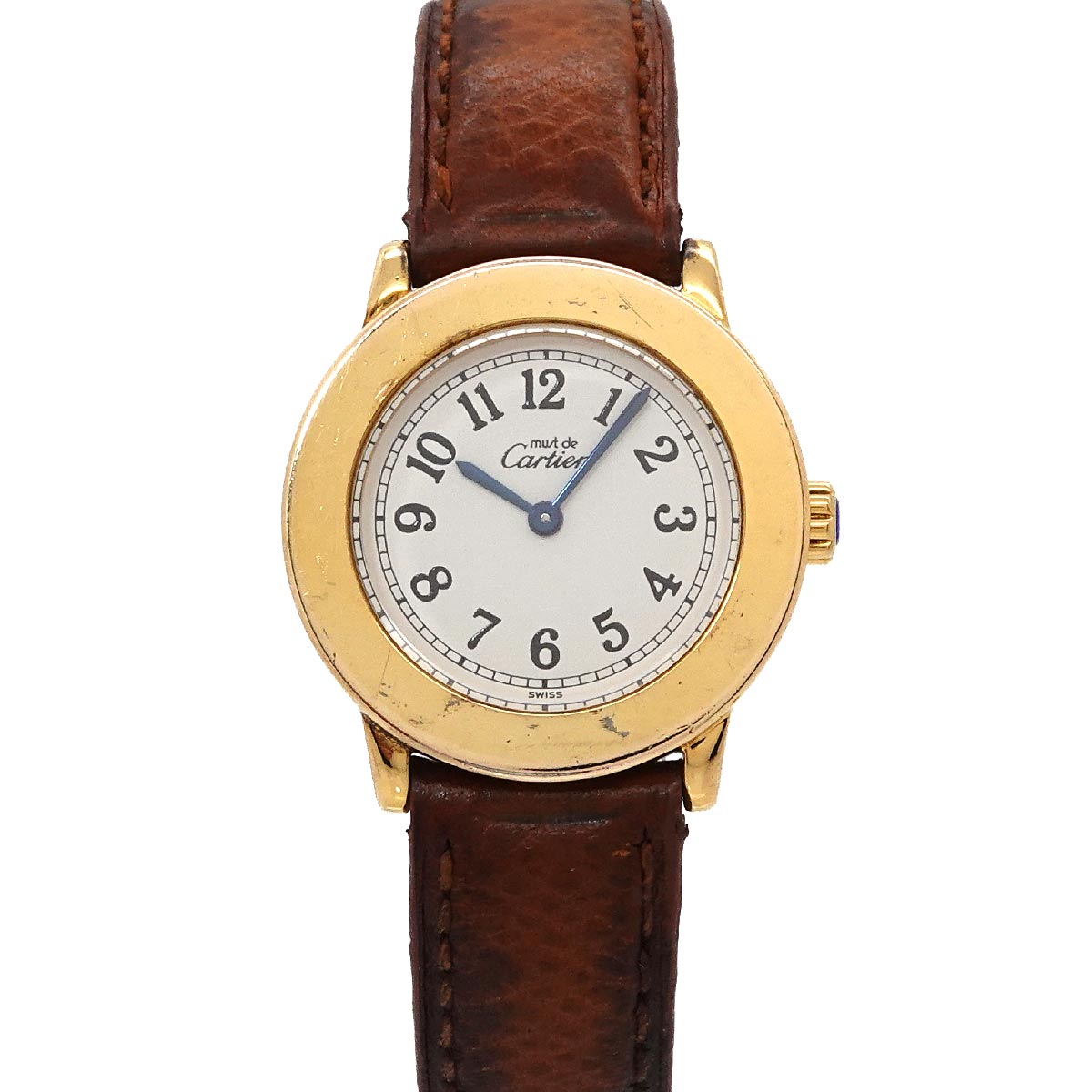 Must Ronde Vermeil W1008843 Cream Dial Silver 925 Ladies