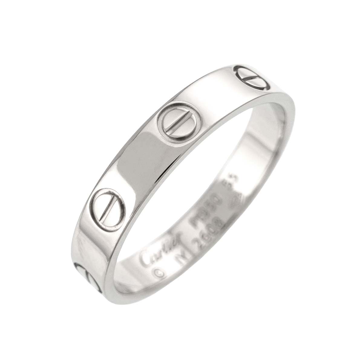 Mini Love Ring Platinum Size55 7.25(US)