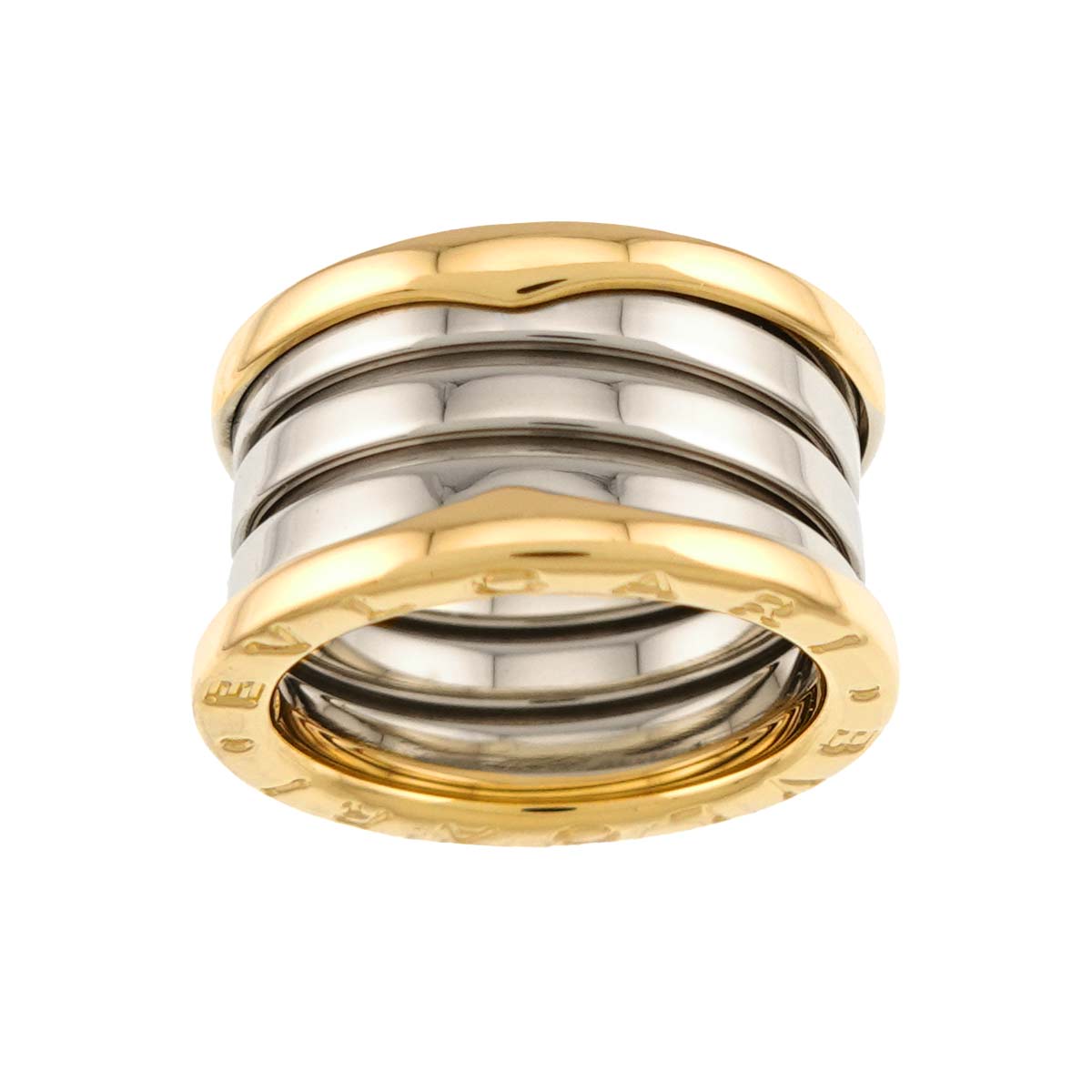 B-ZERO1 4 Band Ring 18K YG WG 750 Size51 5.25-5.5(US)