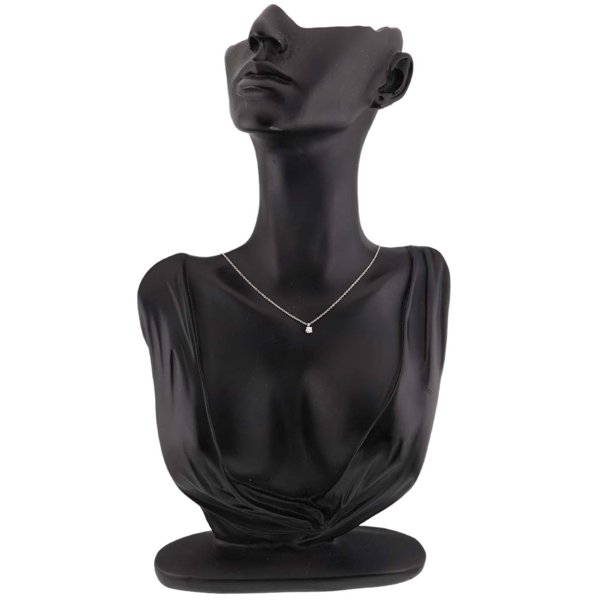 Solitaire Diamond Necklace Platinum