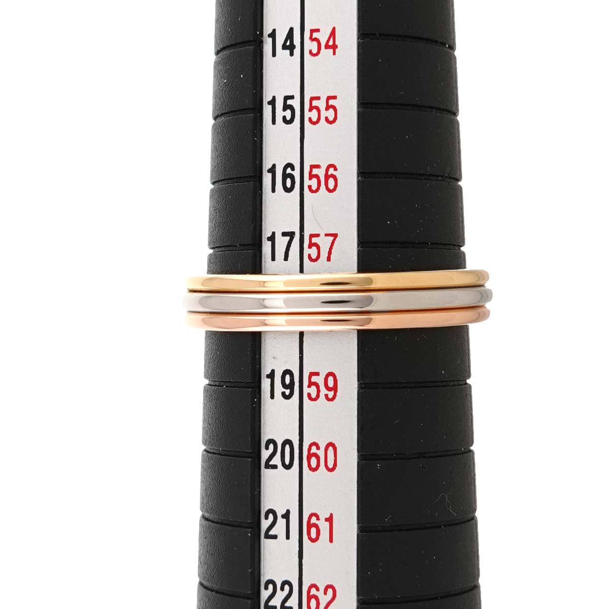 VENDOME Ring 18K YG WG PG 750 Size58 8-8.25(US)