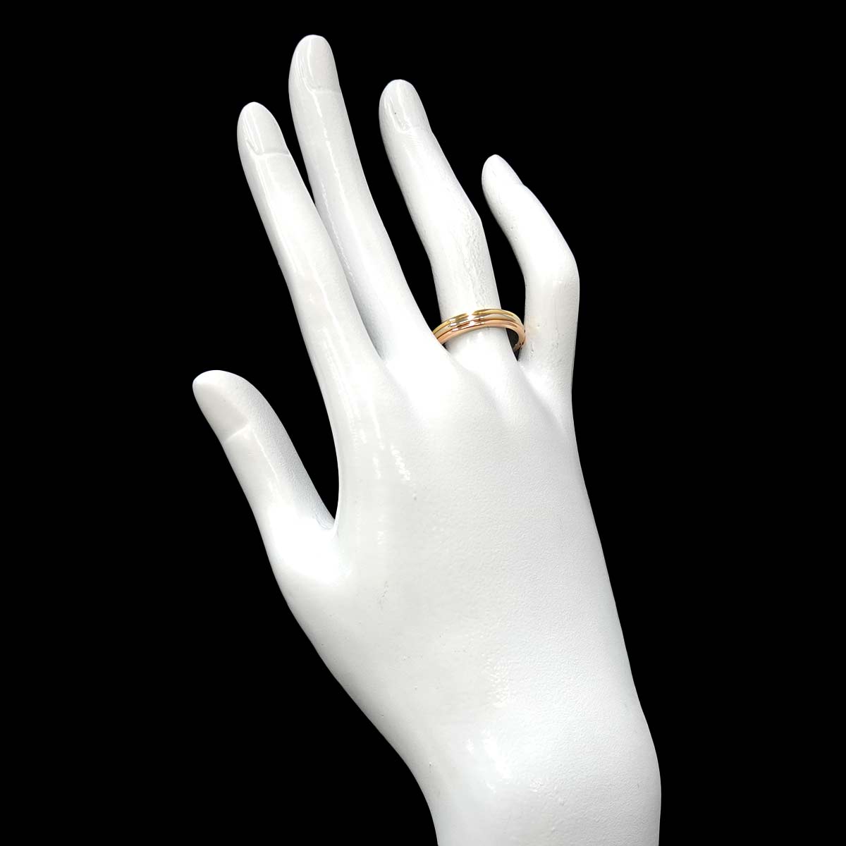VENDOME Ring 18K YG WG PG 750 Size58 8-8.25(US)