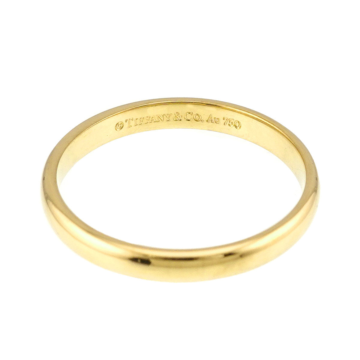 Forever Band Ring 18K Yellow Gold 750 Size9.75-10(US)