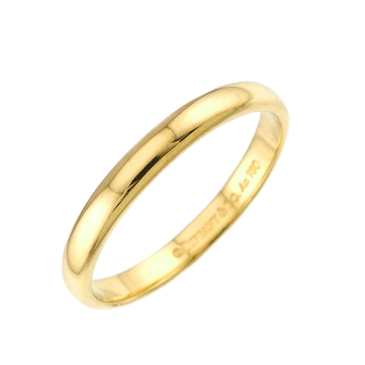 Forever Band Ring 18K Yellow Gold 750 Size9.75-10(US)