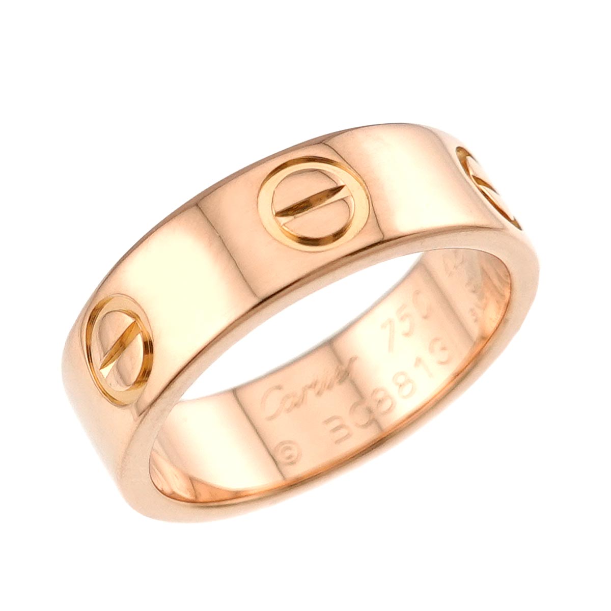Classic Love Ring 18K Pink Gold 750 size48 4.5(US)