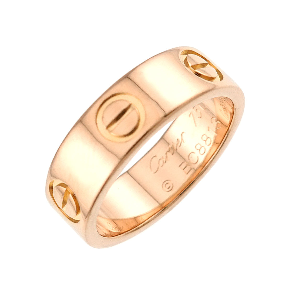 Classic Love Ring 18K Pink Gold 750 size48 4.5(US)