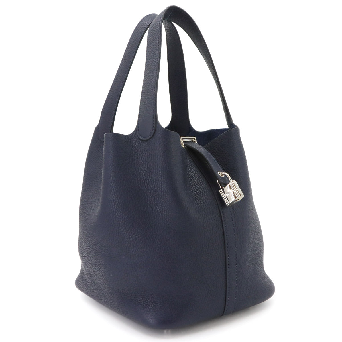 Picotin Lock MM Hand Bag Taurillon Clemence Y