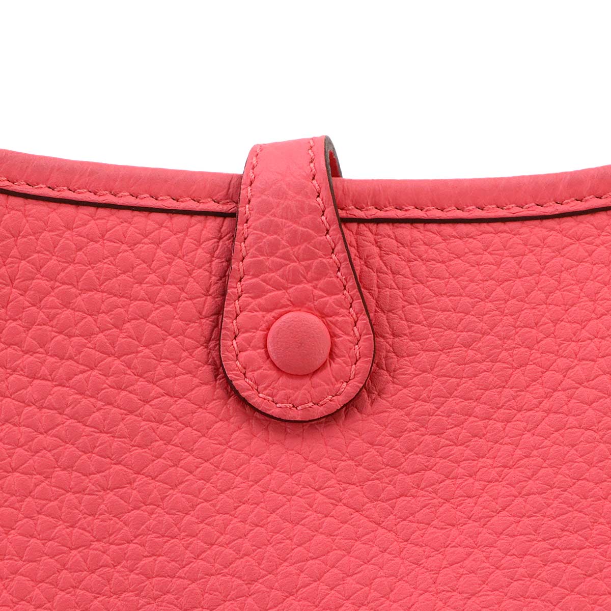 Evelyne Amazon TPM Shoulder Bag Taurillon Clemence Rose Azalee
