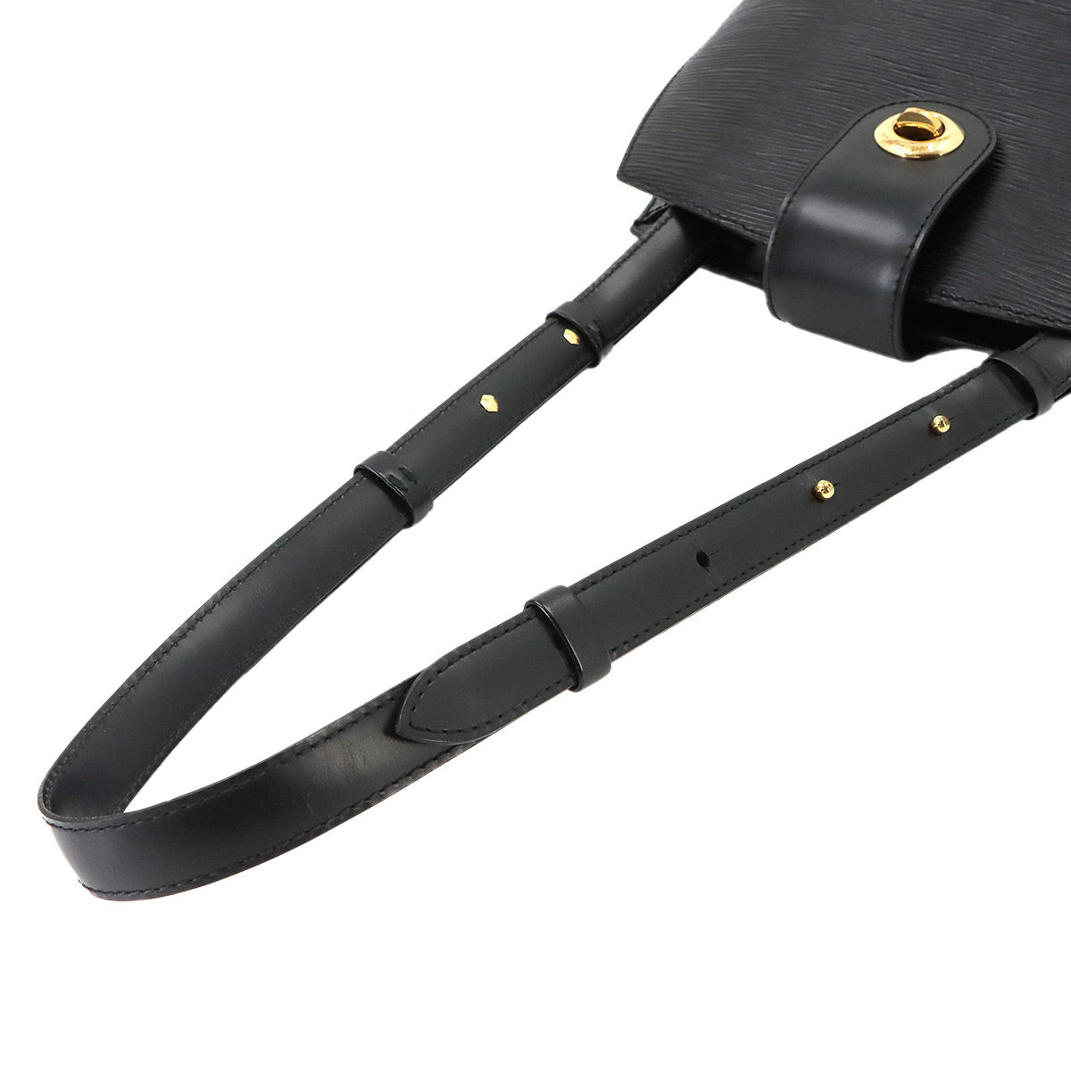 Epi Cluny Shoulder Bag Leather Noir M52252 Purse