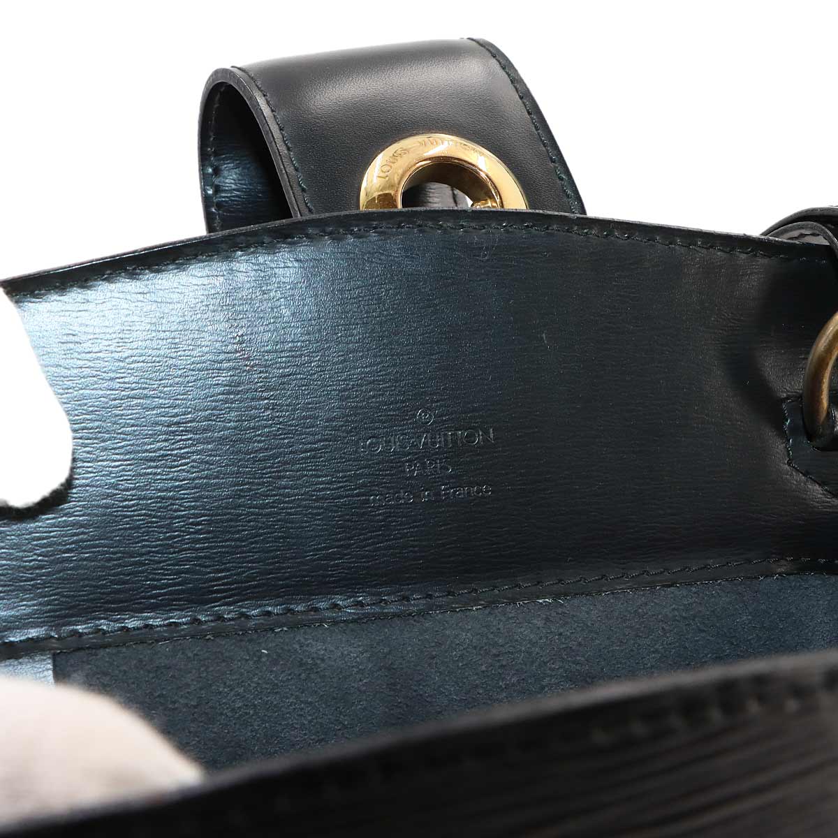 Epi Cluny Shoulder Bag Leather Noir M52252 Purse
