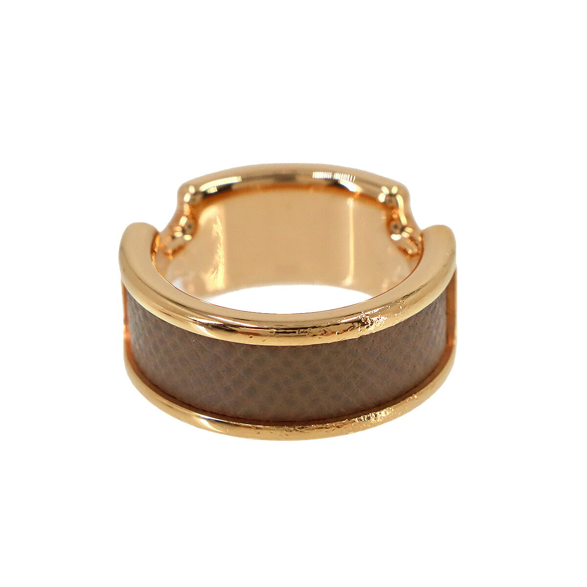 Olympe Ring Veau Madame Rose Gold Etoupe M Accessory
