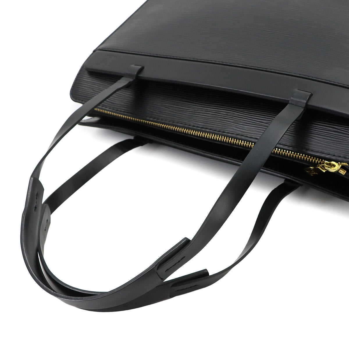 Epi Croisette PM Tote Bag Leather Noir M52492 Purse