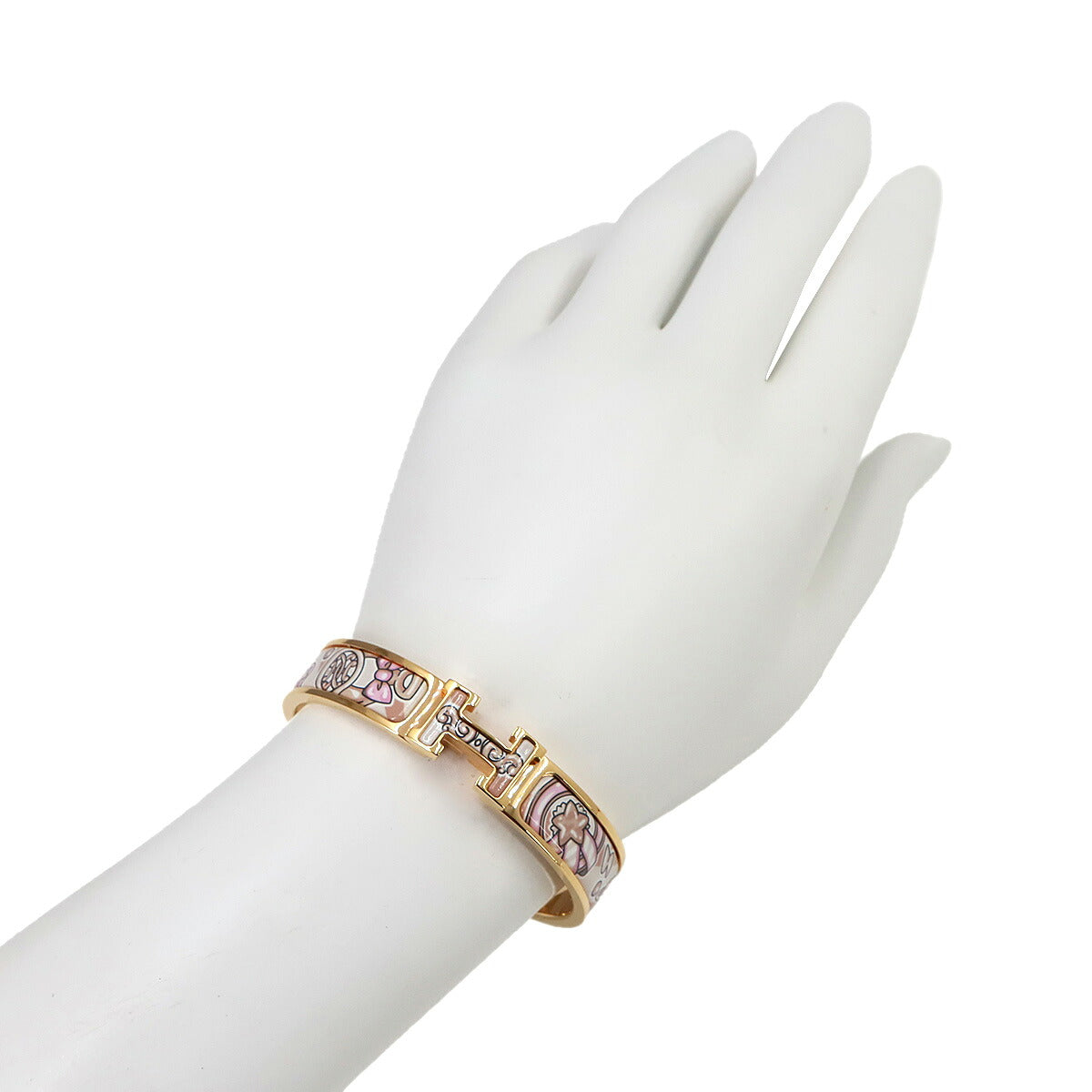 Clic H PM Bangle Candy Libris Aube Rose Gold