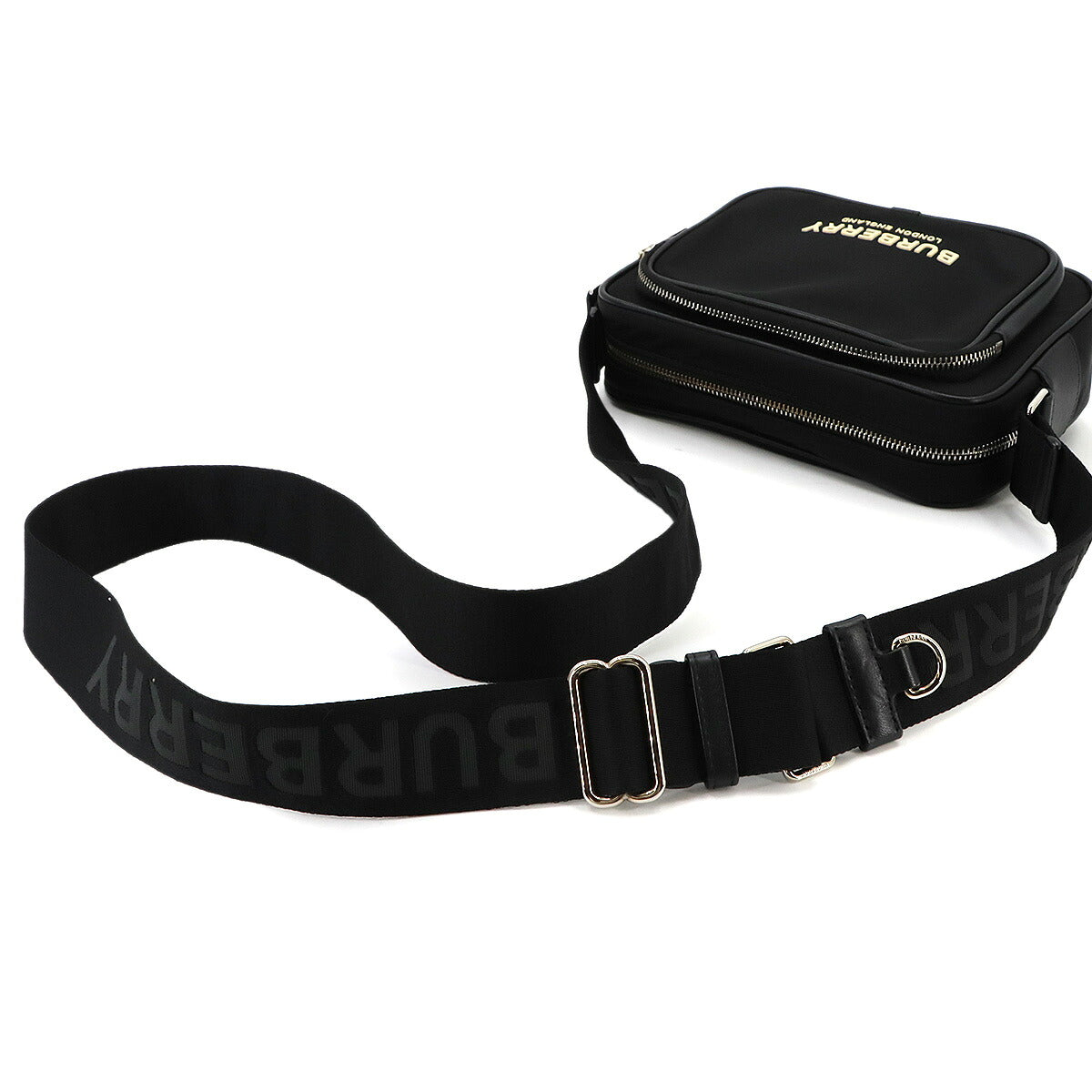 Paddy Shoulder Bag Nylon Leather Black 8049094 Purse