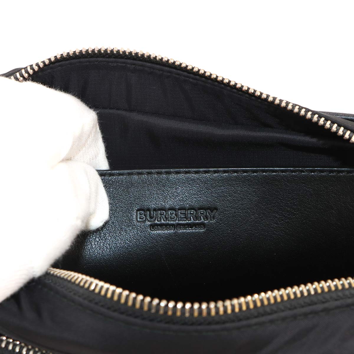 Paddy Shoulder Bag Nylon Leather Black 8049094 Purse