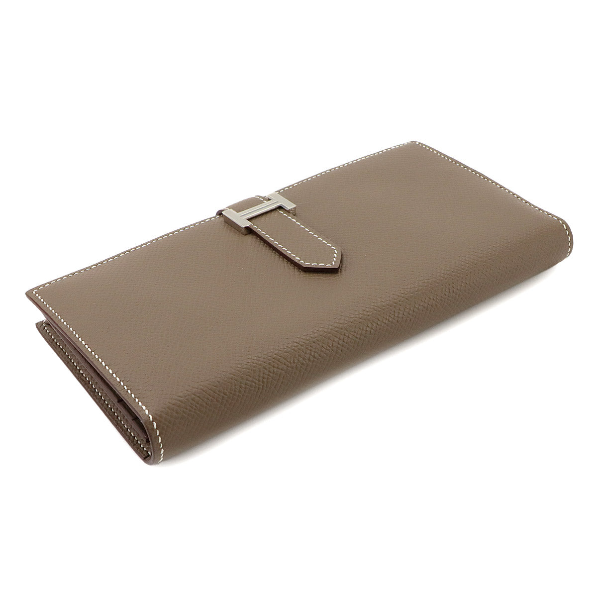 Bearn Soufflet Long Wallet Epsom Etoupe