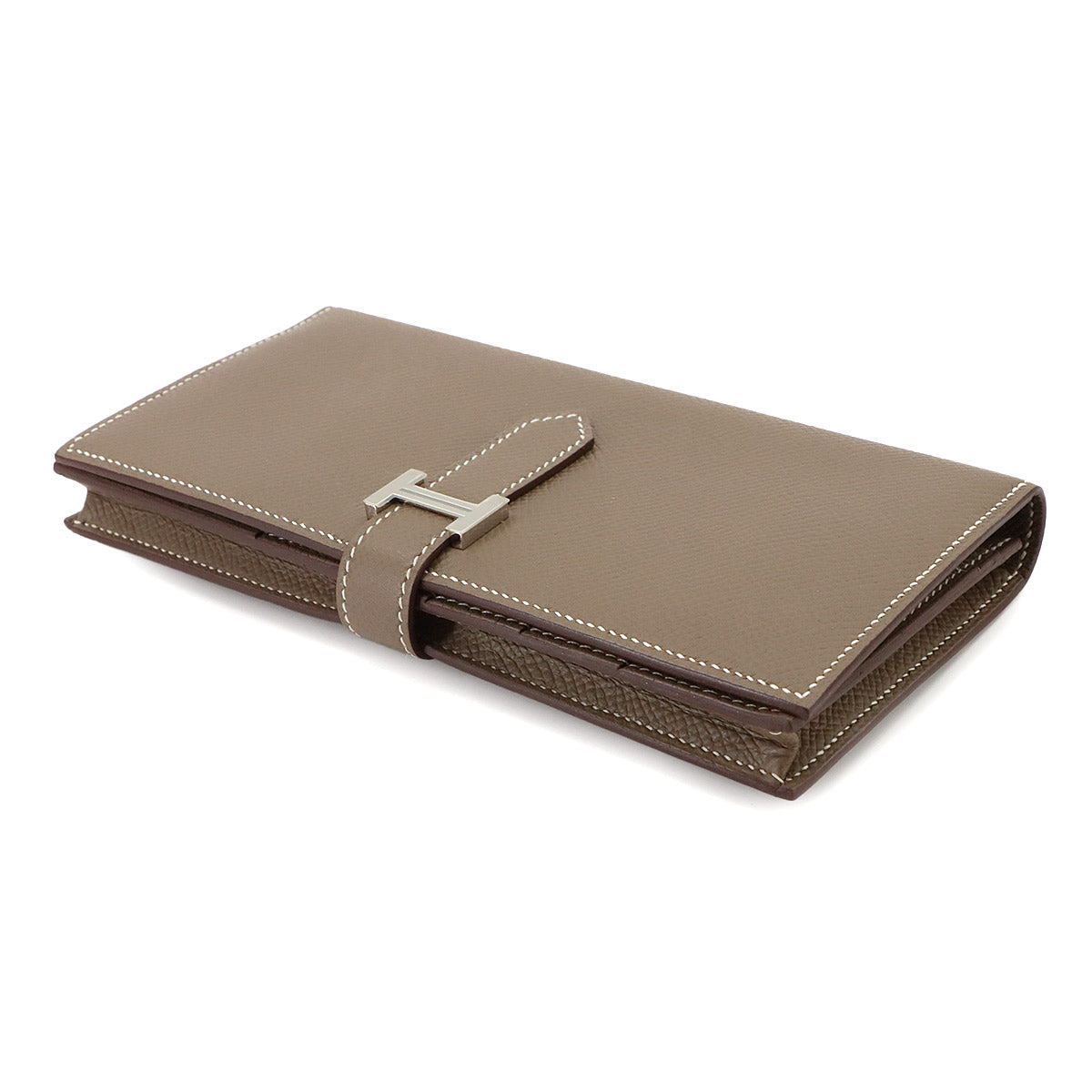 Bearn Soufflet Long Wallet Epsom Etoupe